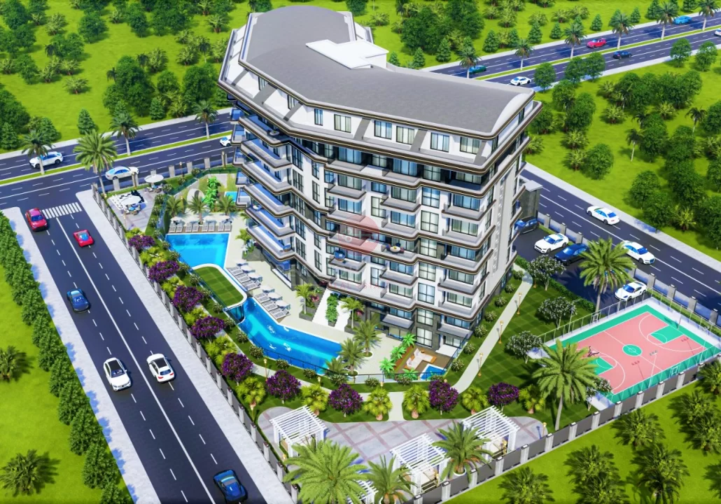 Rich Facilities And Luxurious Modern Apartments For Sale in Alanya