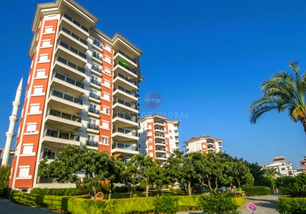 Near The Sea, A Modern Furnished Two-Bedroom Apartment For Sale in Alanya