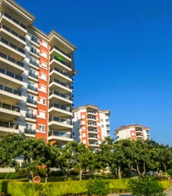 Near The Sea, A Modern Furnished Two-Bedroom Apartment For Sale in Alanya