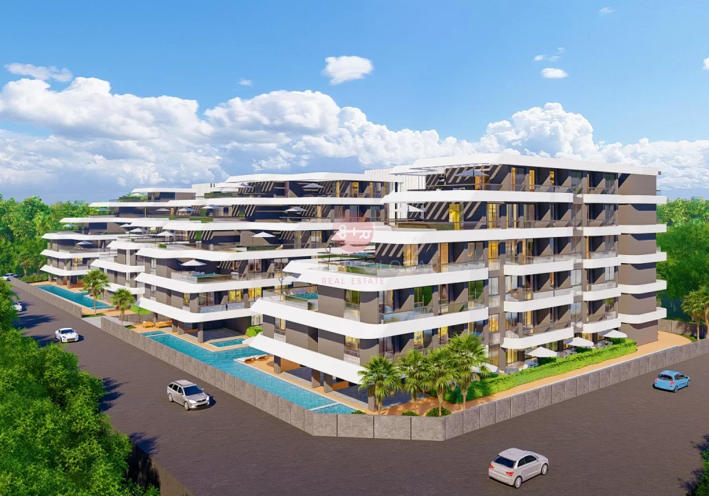 An Epic Exciting Real Estate Investment With Citizenship, Modern Apartments For Sale in Alanya