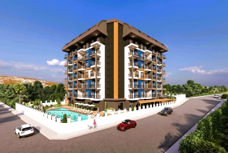 Adorned And Chic Design, Invest in Spacious Apartments For Sale in Alanya