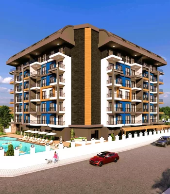 Adorned And Chic Design, Invest in Spacious Apartments For Sale in Alanya