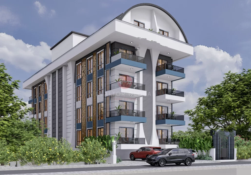 Invest in A Home Near The Stunning Cleopatra Beach, Modern Apartments For Sale in Alanya