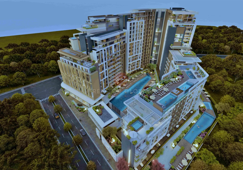 Apartments For Sale in Antalya Situated in A High Living Area