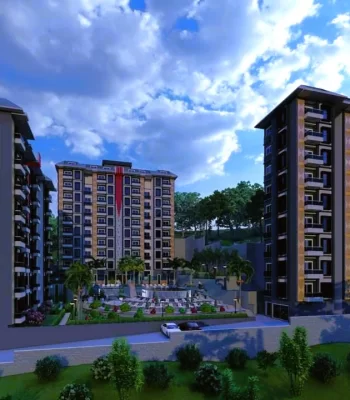 Apartments For Sale in Alanya Nestled in A Desire And Quiet Area