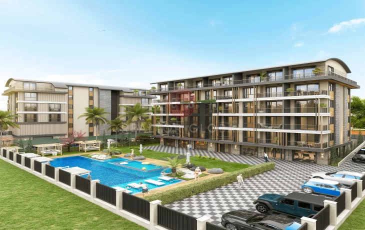 Apartments For Sale From 1+1 To 3+1 Penthouses With Investment Opportunities In Alanya!