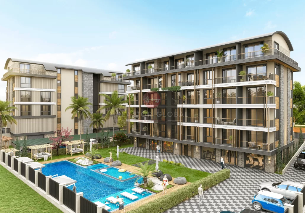 Apartments For Sale From 1+1 To 3+1 Penthouses With Investment Opportunities In Alanya!