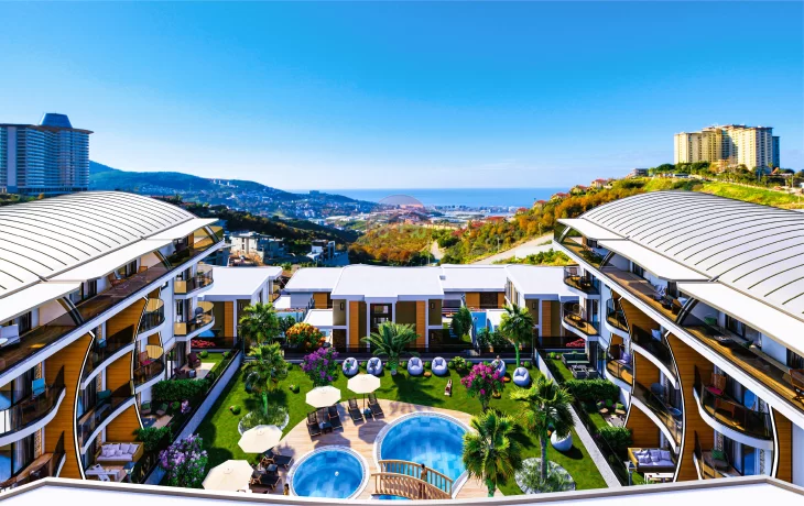 Türk Vatandaşlığına Uygun Alanya'da Satılık Mülkler 2 Yıl Taksit Fırsatlı
