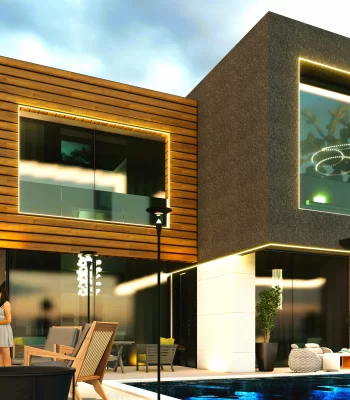 4+1 Villas In Alanya For Sale - Luxury Duplex Comfort!
