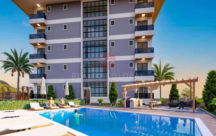 Alanya'da Satılık Daireler Farklı Metrekarelerde Ve Taksitli
