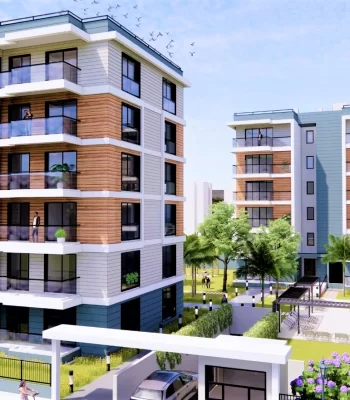 Moderne 2+1 Wohnungen in Altıntaş zu Verkaufen
