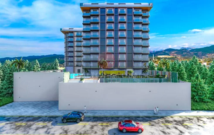 A Prestigious And Quiet Location, Splendorous Apartments For Sale in Alanya