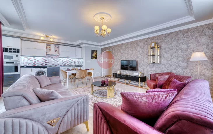 Fall in Love With Your Furnished Three-Bedroom Apartment For Sale in Alanya