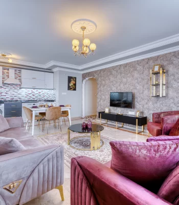 Fall in Love With Your Furnished Three-Bedroom Apartment For Sale in Alanya