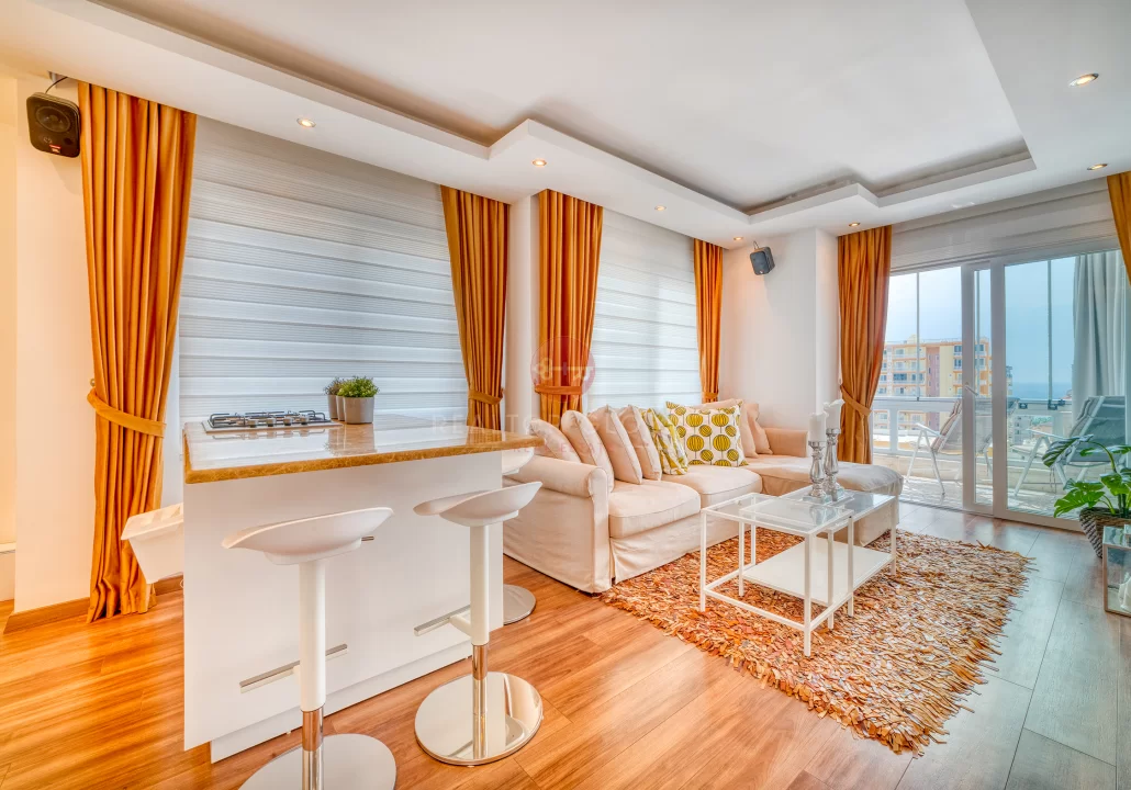 Warm And Well-Refined Interiors, Own A Gorgeous Two-Bedroom Apartment For Sale in Alanya