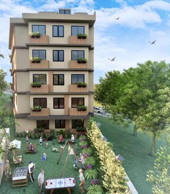 In Istanbul zum Verkauf stehende Wohnungen in verschiedenen Größen und mit Duplex-Privilegien