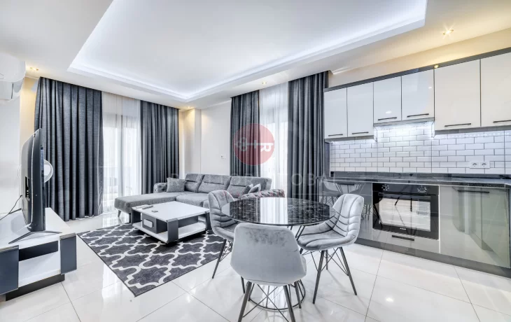 Alanya'da Satılık Daireler İle 1+1 Yaşamı Hazır Eşyalı Avantajlı!