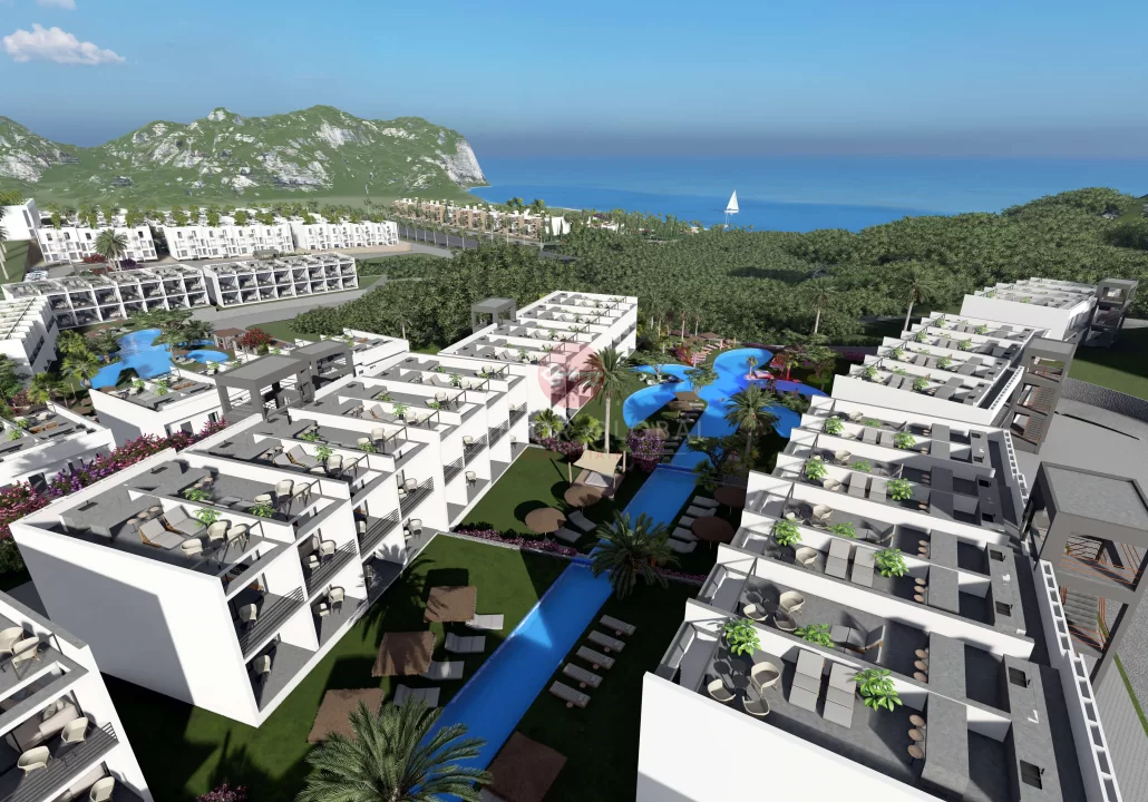 Luxurious 2+1 Apartments with Penthouse Living for Sale in Northern Cyprus