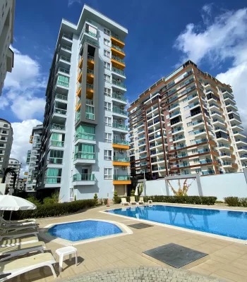 Luxury Living Advantageous with 1+1 Apartments for Sale in Alanya