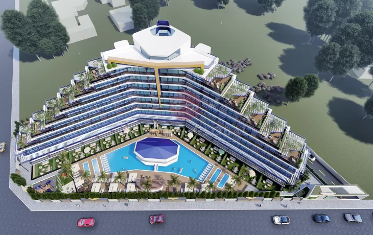 Apartments for Sale in Antalya Bringing Together Residency Living in Different Square Meters