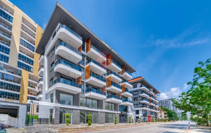 1+1 Comfort in Alanya Apartments, Minimal and Modern