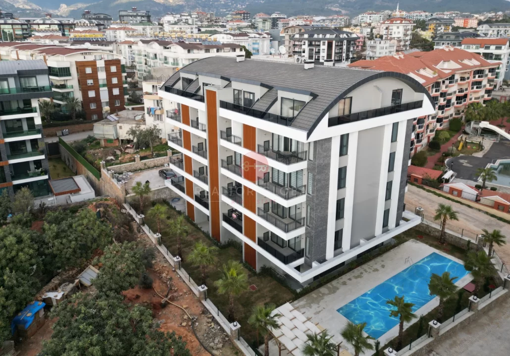1+1 Apartments for Sale in Alanya, Furnished and Modern