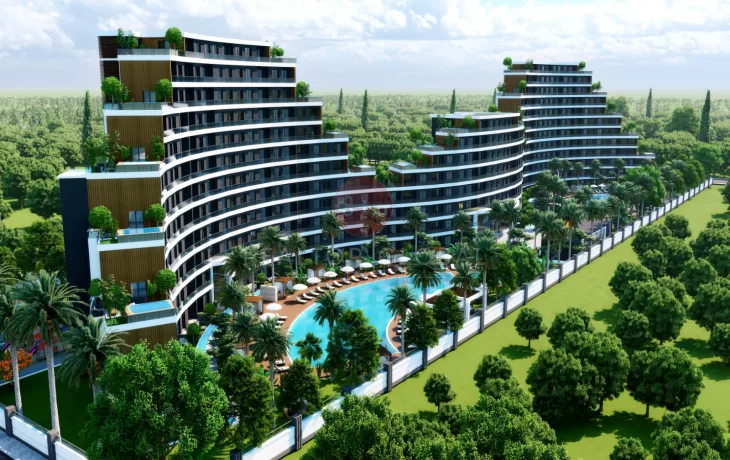 Apartments for Sale in Antalya, Exclusive Living in Different Square Meters!