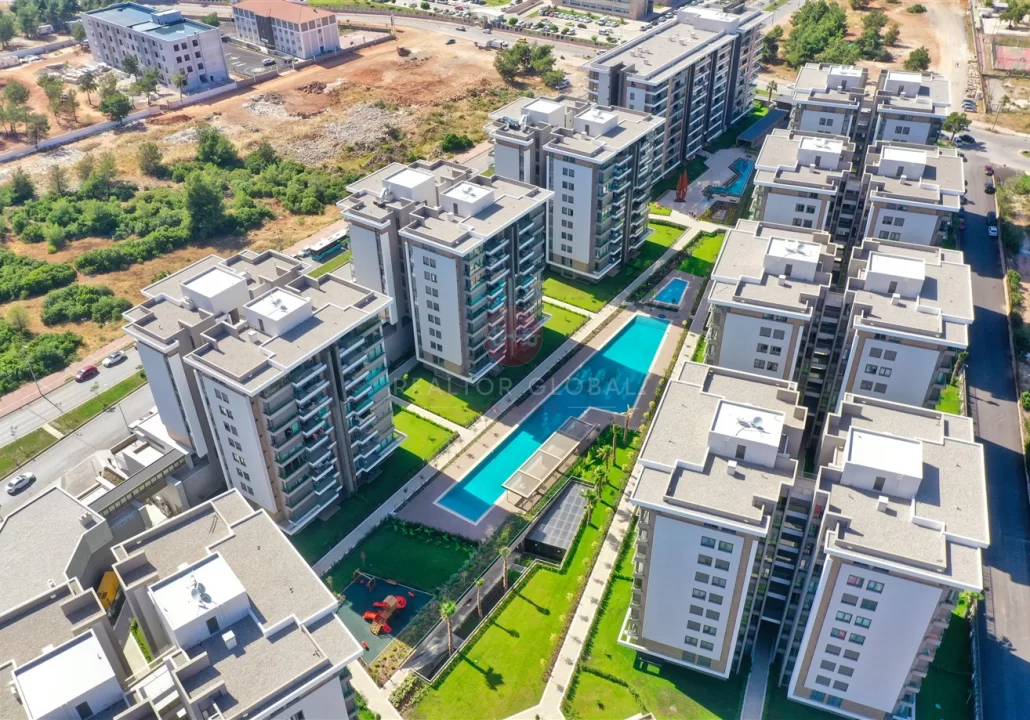 Apartments for Sale in Antalya Enhance Investment Prestige with 2+1 Comfort