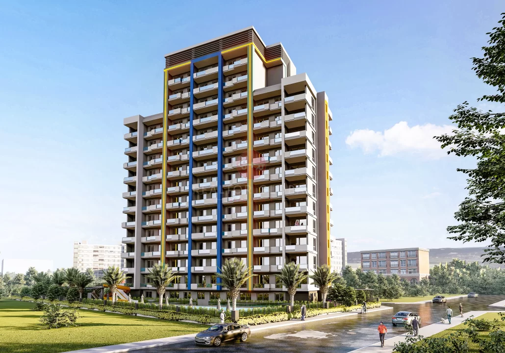 Yarısı Peşinatlı Yarısı Taksitli Mersin'de Satılık Daireler