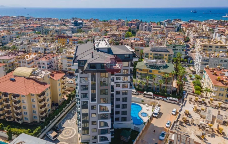 Apartments for Sale in Alanya Bringing Together 1+1 Living with Modern Opportunities