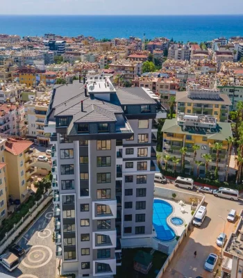 Apartments for Sale in Alanya Bringing Together 1+1 Living with Modern Opportunities