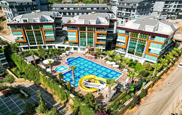 For Sale Apartments in Alanya Offering a 3+1 Lifestyle with a Central Location