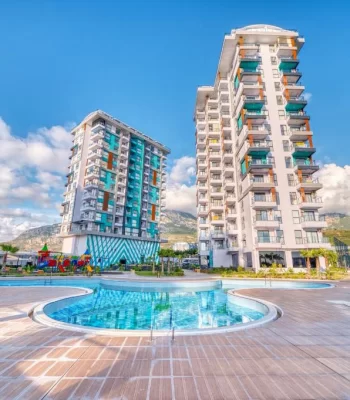 Zum Verkauf stehende Wohnungen in Alanya, 2+1, bieten ein umgekehrtes Duplexleben zu einem Preis