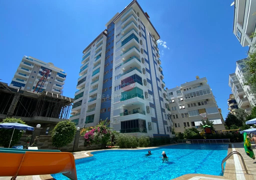 Gewinnchancen aus 2+1 Wohnungen zum Verkauf in Alanya