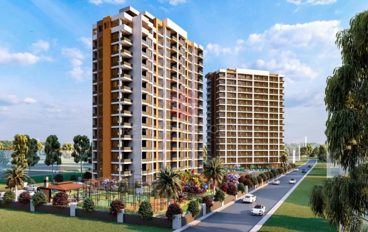 Apartments for Sale in Mersin Bringing 1+1 and 2+1 Comfort to Different Square Meters