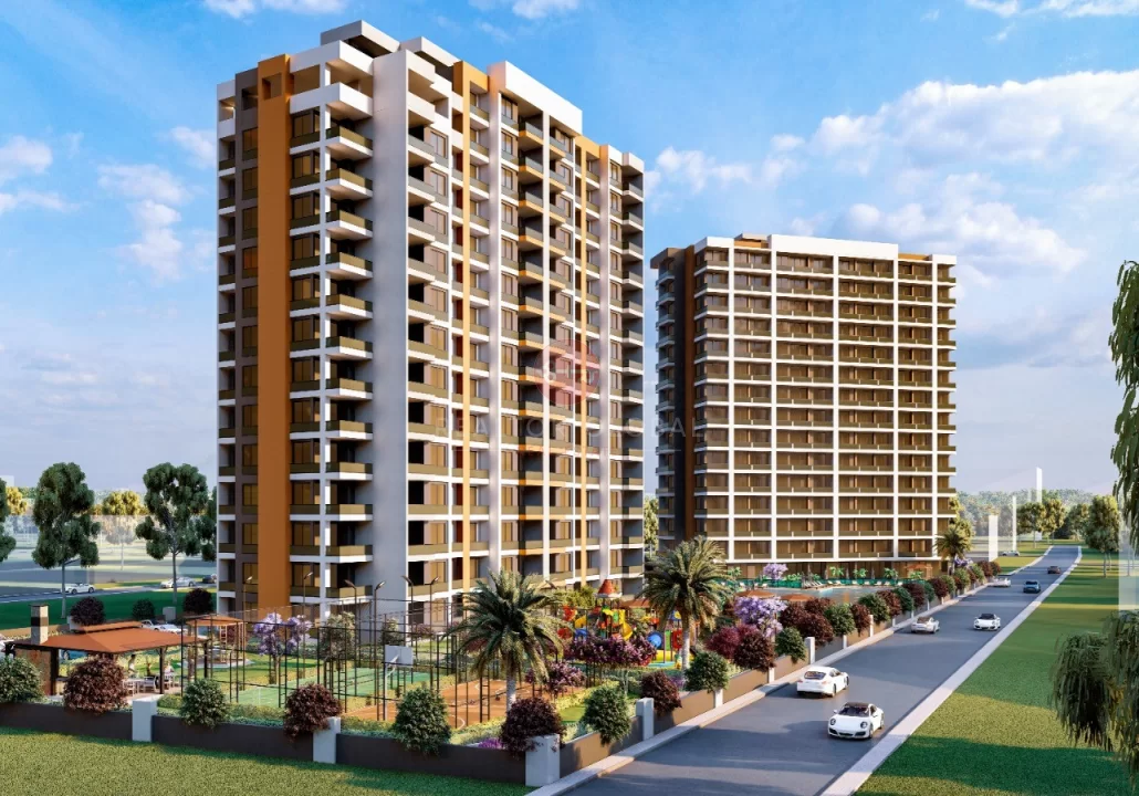 Apartments for Sale in Mersin Bringing 1+1 and 2+1 Comfort to Different Square Meters