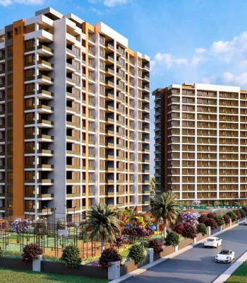 Wohnungen in Mersin zum Verkauf, die den Komfort von 1+1 und 2+1 auf verschiedene Quadratmeter