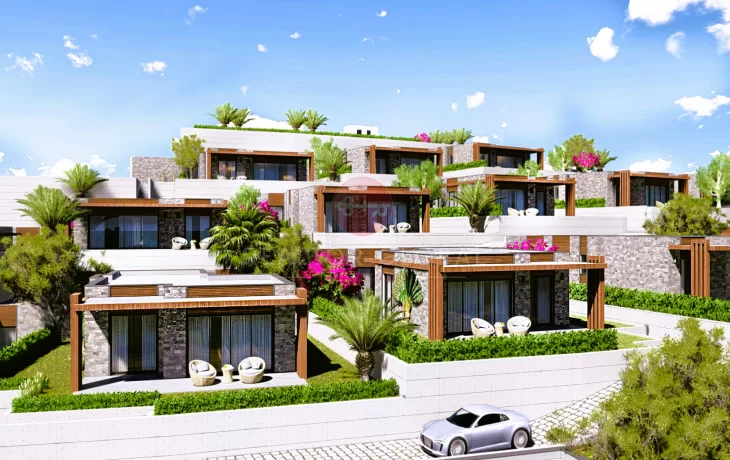 Luxury Living Comfort with Villas for Sale in Bodrum in Different Square Meters!