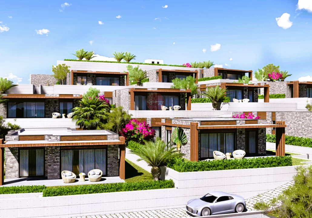 Luxury Living Comfort with Villas for Sale in Bodrum in Different Square Meters!