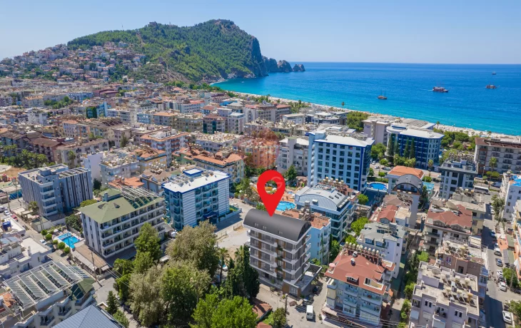 Apartments for Sale in Alanya Bringing 1+1 Comfort in March