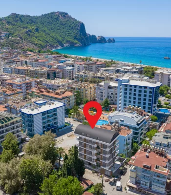 Apartments for Sale in Alanya Bringing 1+1 Comfort in March