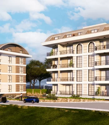 Apartments for Sale in Alanya Bringing 2+1 Living to Investors in the Summer