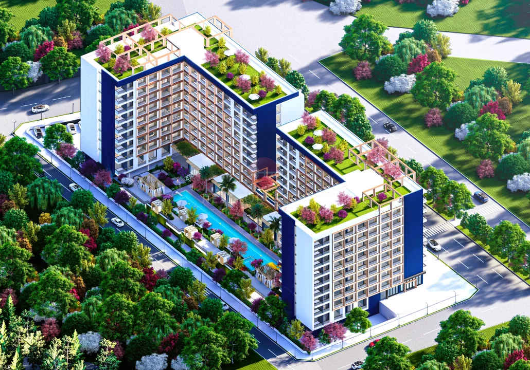Exclusive 1+0 and 1+1 Apartments for Sale in Mersin!