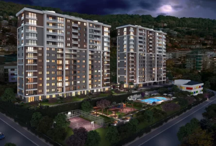 Residences in Istanbul Offering Exclusive Living in Different Square Meters