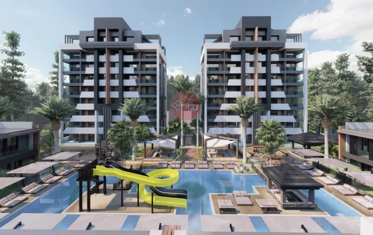 Seize Investment Opportunities with Apartments for Sale in Antalya of Different Square Meters!