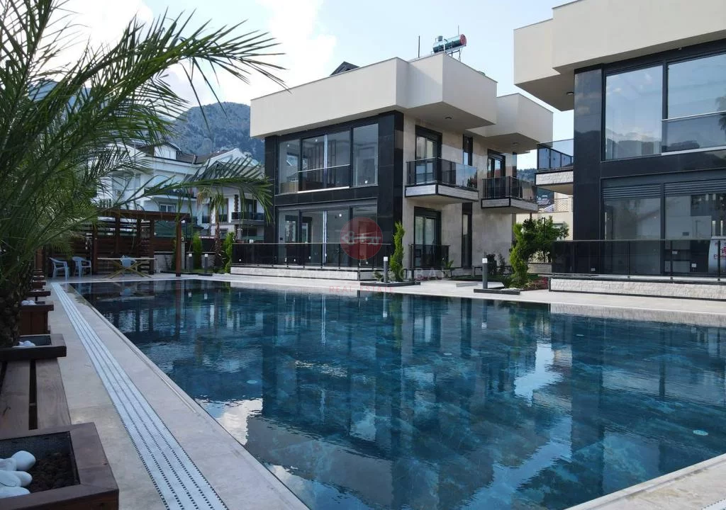 Villas for Sale in Antalya Elevate 4+1 Duplex Living to Independent Privileges
