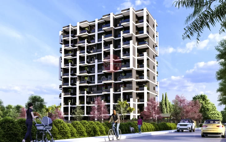 Apartments for Sale in Mersin Combine 1+0 and 1+1 Living with Privileges