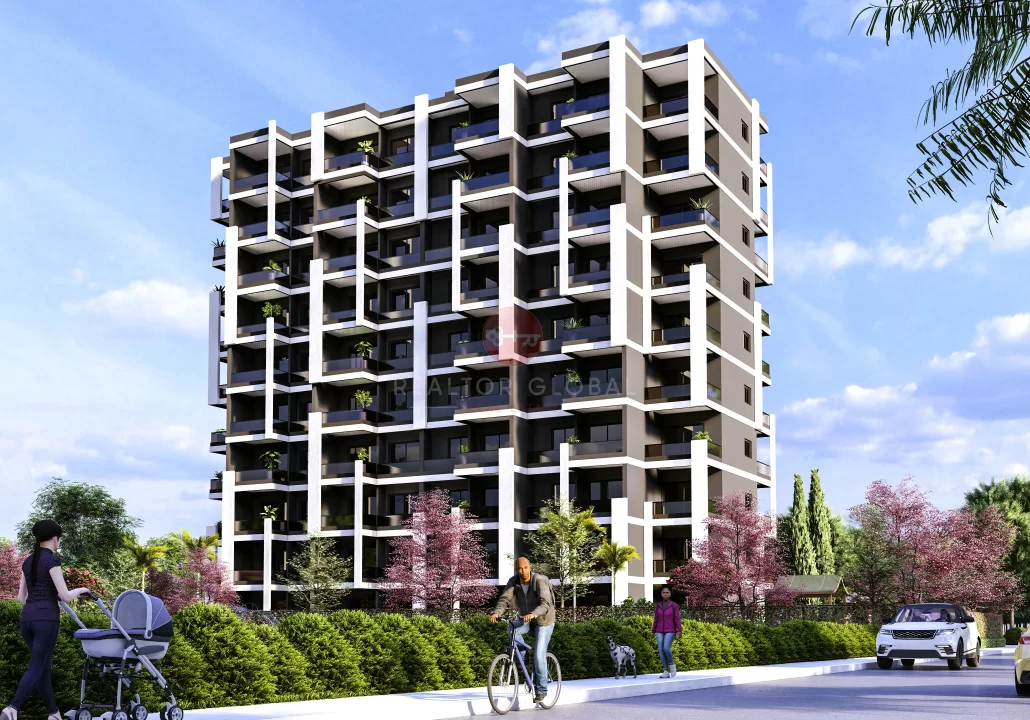 Apartments for Sale in Mersin Combine 1+0 and 1+1 Living with Privileges