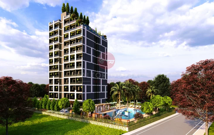 Lebensvorteile in Studio-Apartments 1+0 zum Verkauf in Mersin