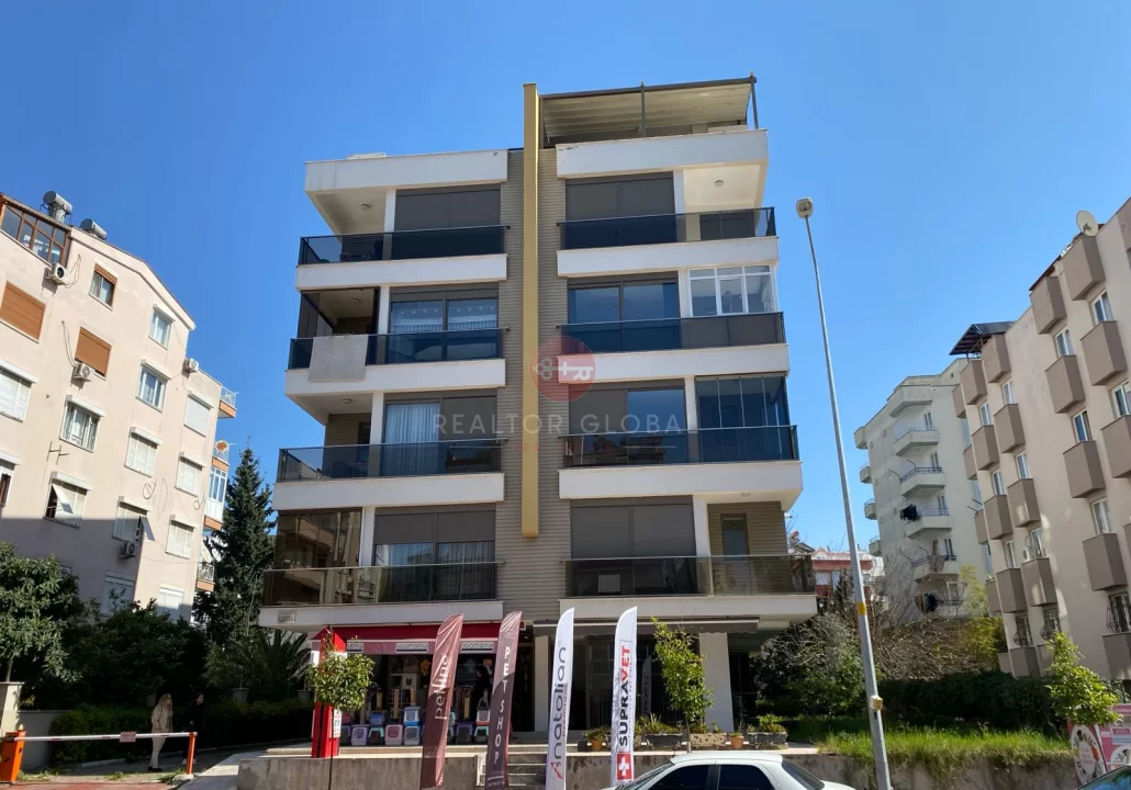 2+1 Wohnungen zum Verkauf in Antalya machen das Leben durch Einkommen aus Vermietung komfortabel